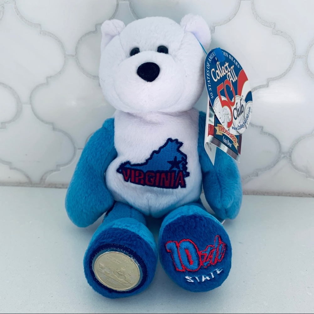 Limited Treasures Virginia State Quarter Bear #10